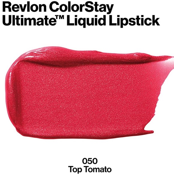 Revlon Liquid Lipstick 050 Top Tomato New - Picture 2 of 4